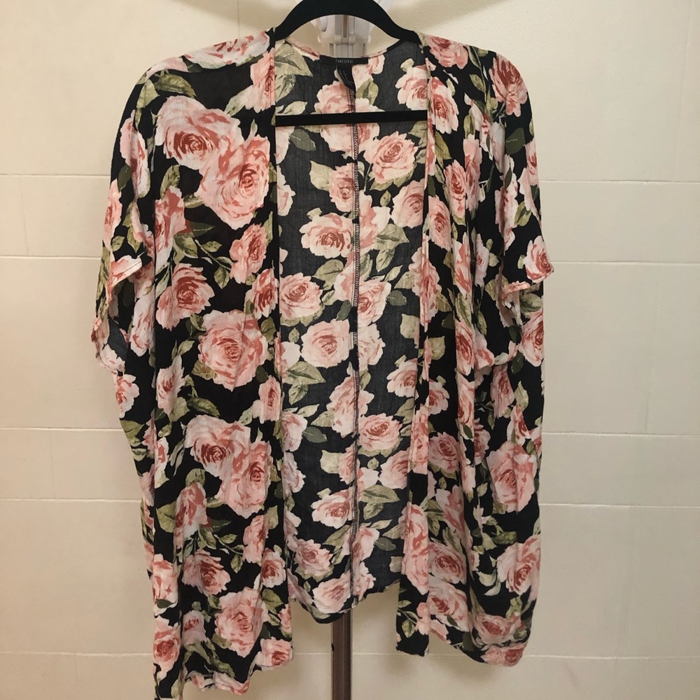 Floral kimono